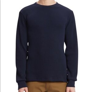 Theory Bound Sweatshirt Organic Waffle Large